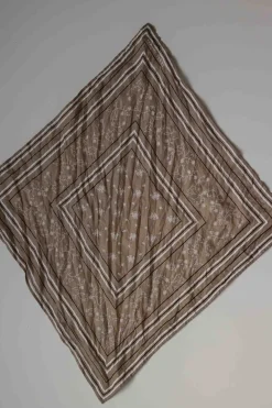 Skjerf - Classic Scarf Moss/White/Black