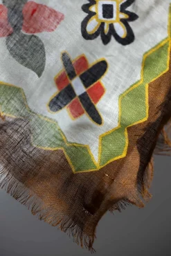 Skjerf - Folk Floral Print