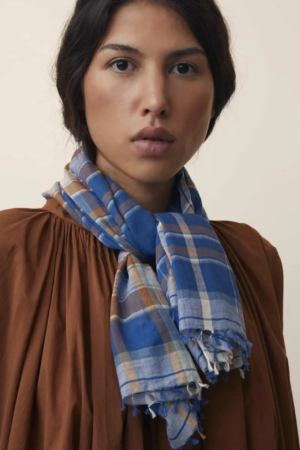 Skjerf - NO768 Royal Blue