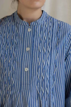 Skjorte - Dash Stripe Pintuck