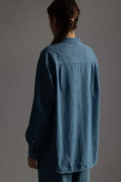 Skjorte - Lynette Denim Iceberg