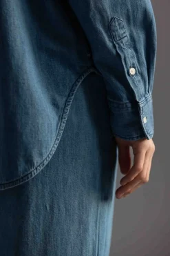 Skjorte - Lynette Denim Iceberg