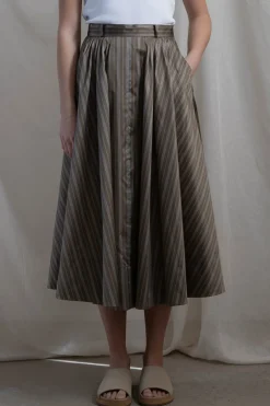 Skjørt - Novo Stripe Silk Tech