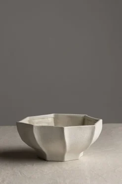 Skål - Dia22,5cm Naturhvit