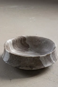 Skål - Dune M Marble Light Brown