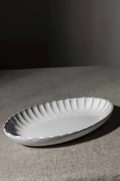 Skål - Inku Oval Hvit