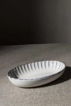 Skål - Inku Oval Hvit