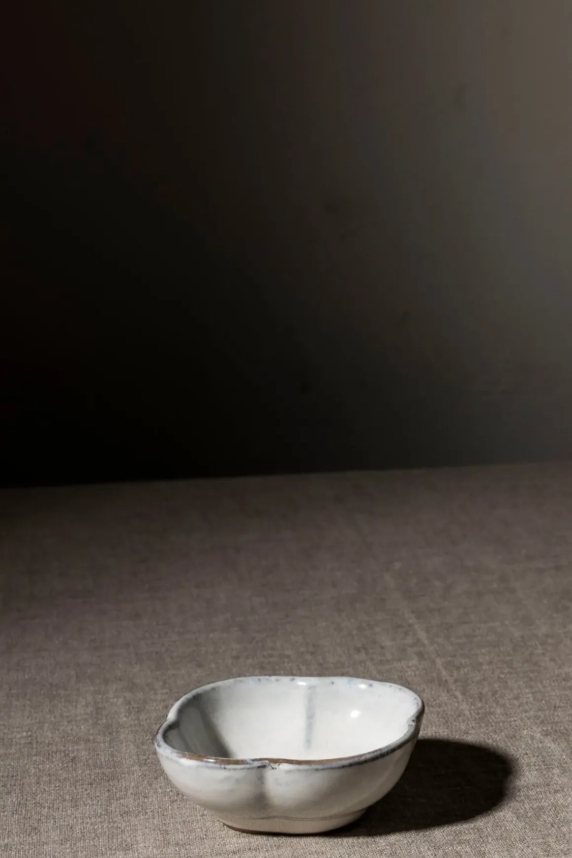 Skål - Inku Ribbed S Hvit