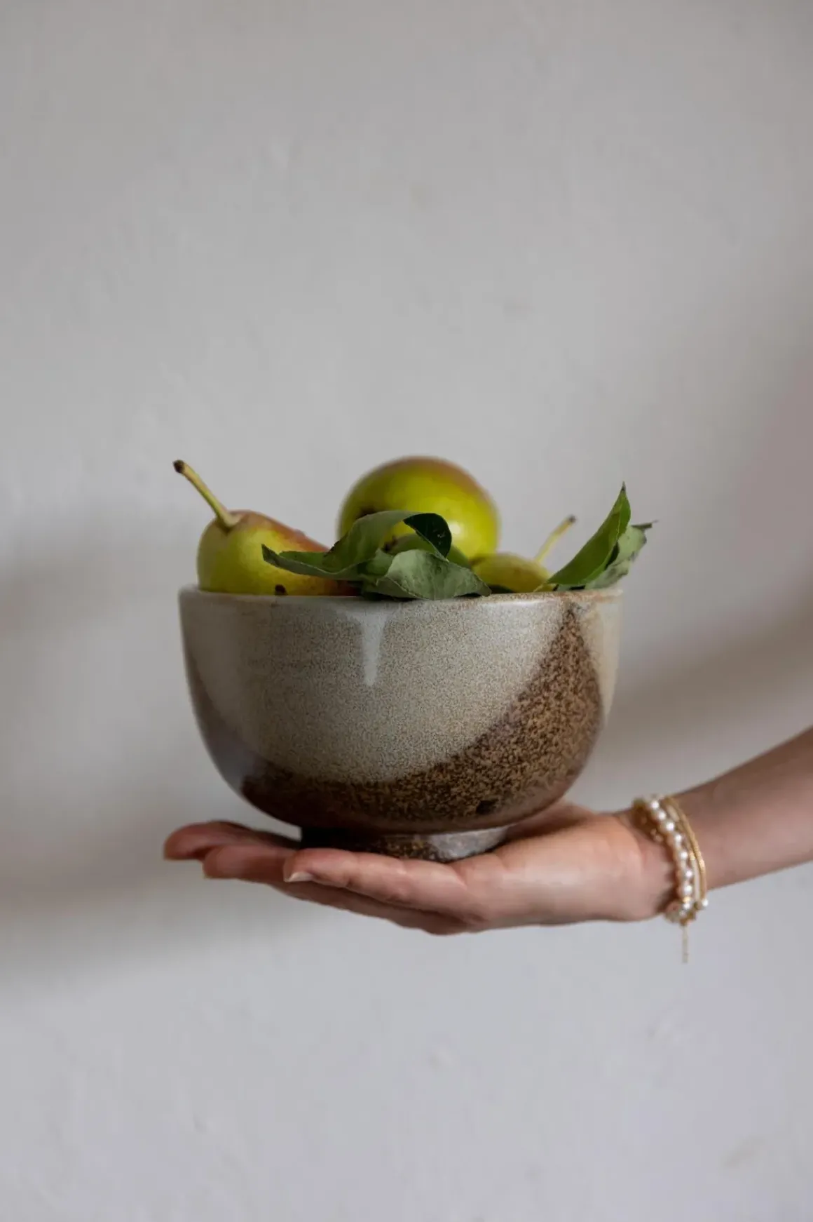 Skål - Japansk Keramikk Beige Triangel