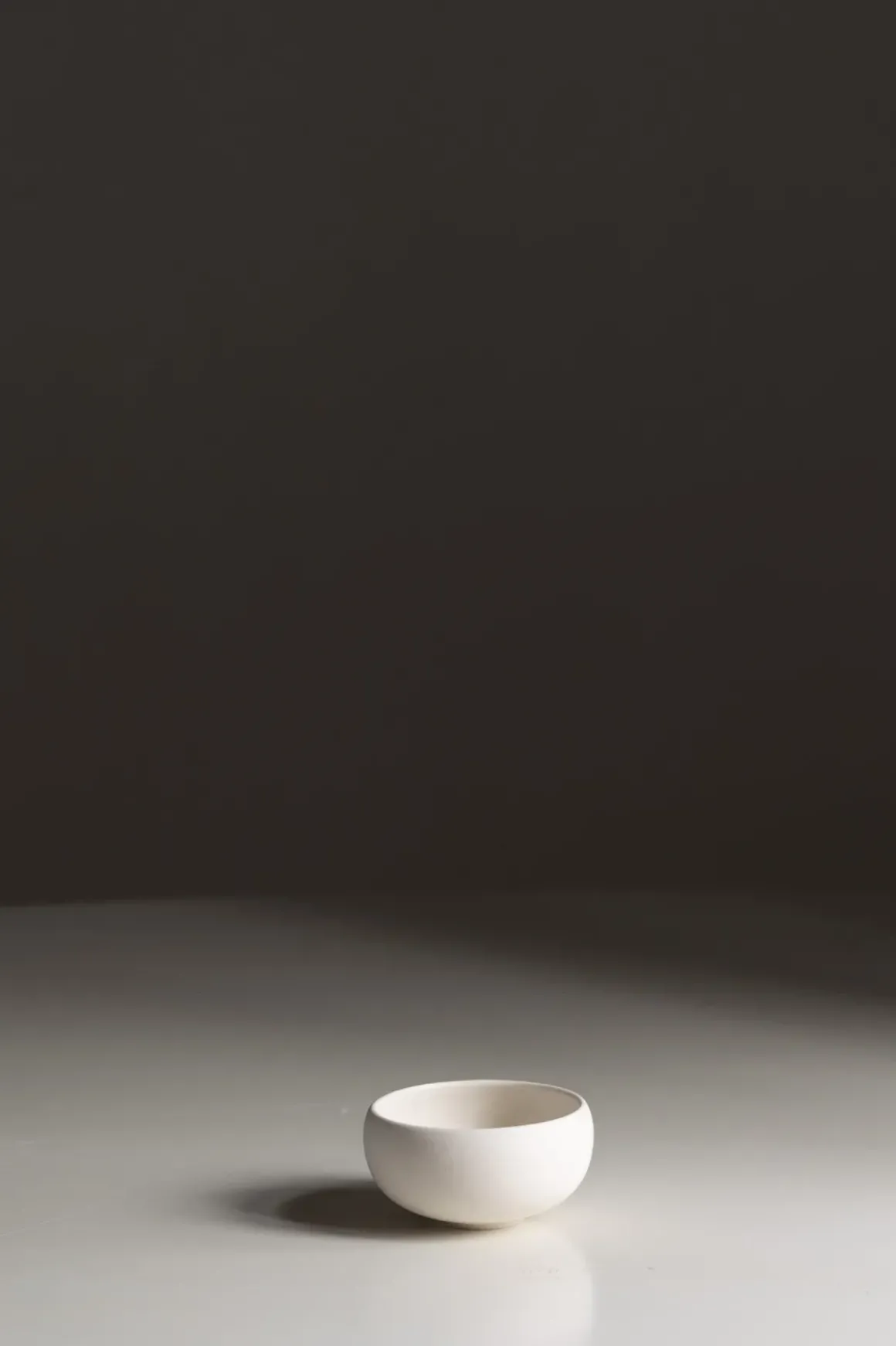 Skål - Saltskål Hvit