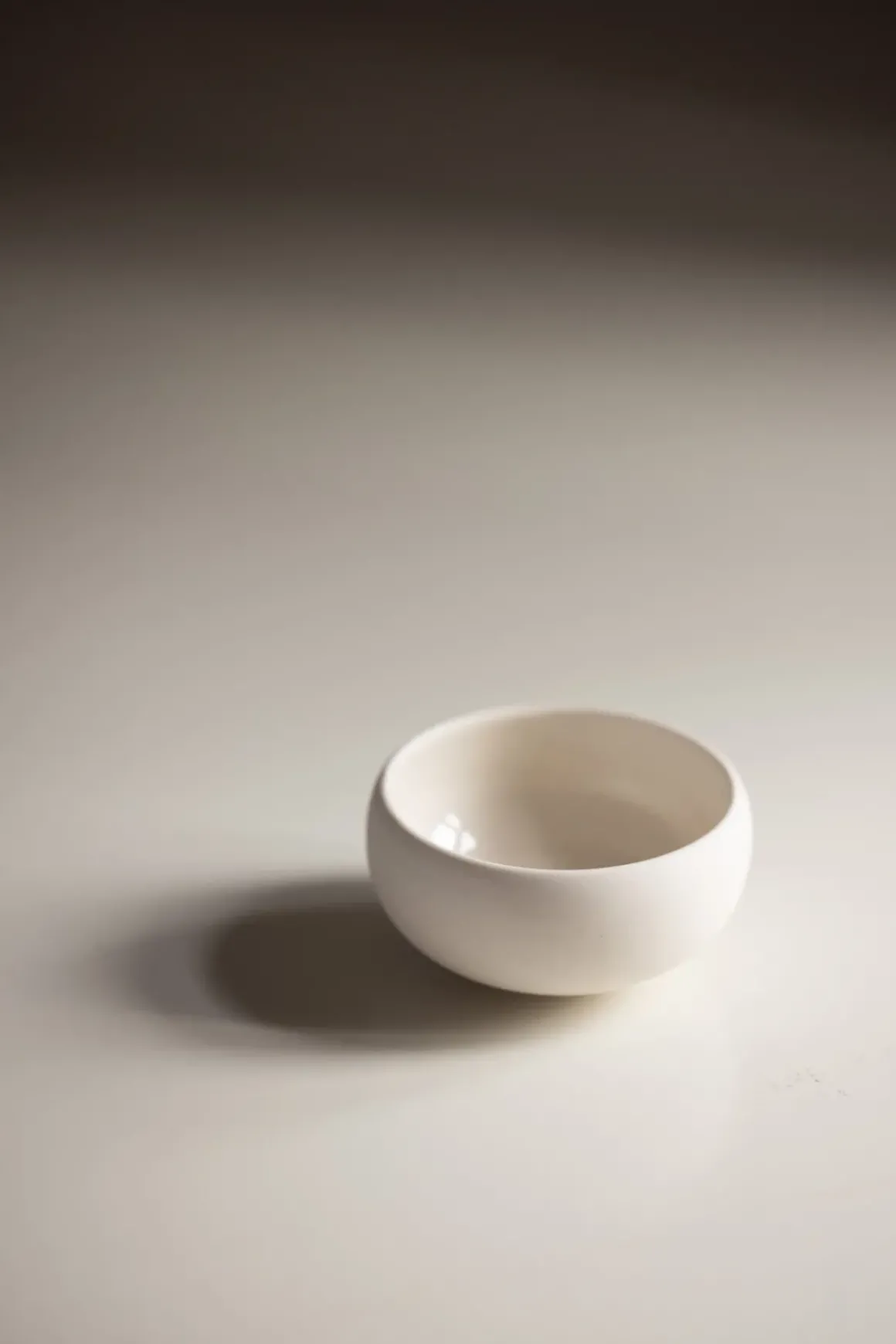 Skål - Saltskål Hvit