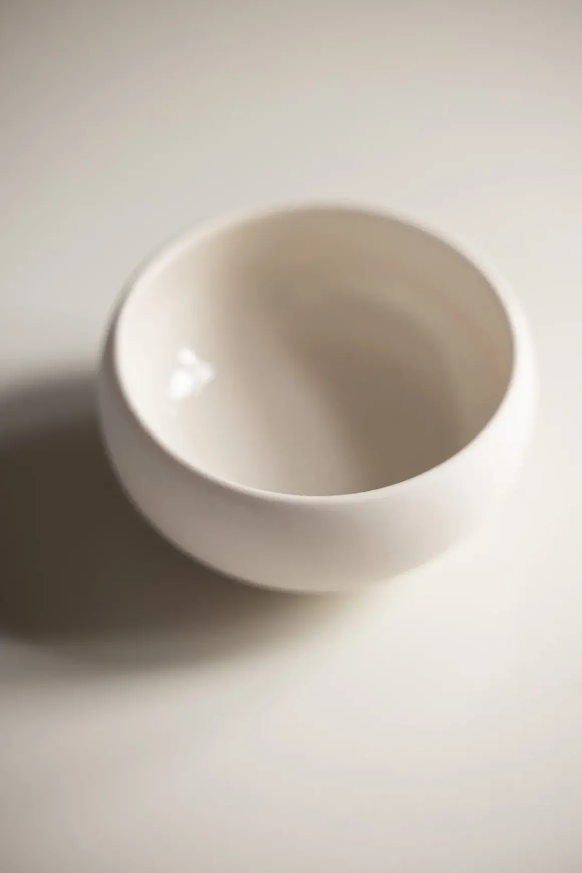 Skål - Saltskål Hvit