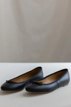 Sko - Ballerina Capri Nappa Nero