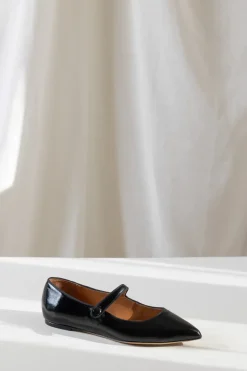 Sko - Ballerines n°144 Cuir Vernis Noir