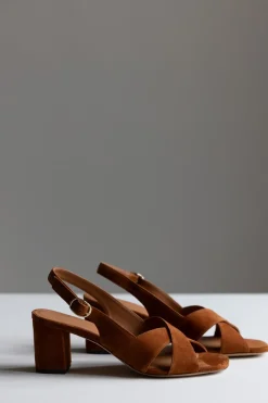 Sko - Sandales n°652 Suede Cognac