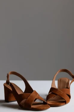 Sko - Sandales n°652 Suede Cognac