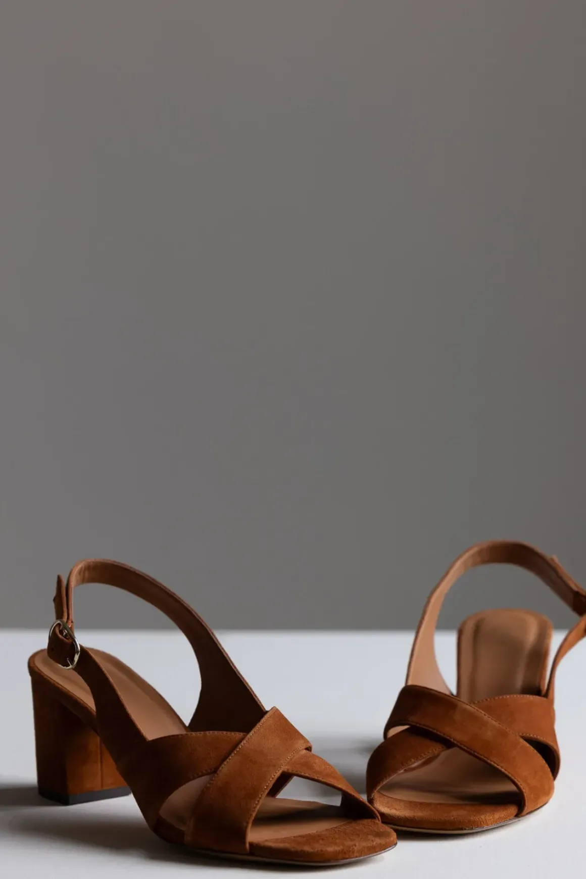 Sko - Sandales n°652 Suede Cognac