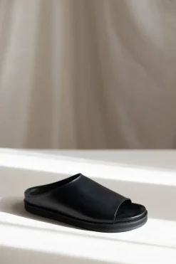 Sko - Slippers Julita Nappa Black