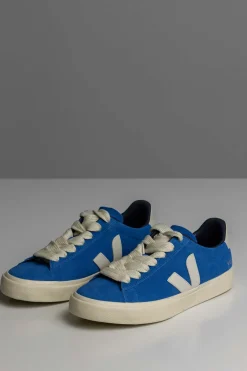 Sko - Sneakers Campo Bold Suede Indigo Pierre