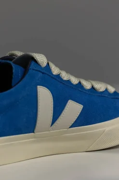 Sko - Sneakers Campo Bold Suede Indigo Pierre