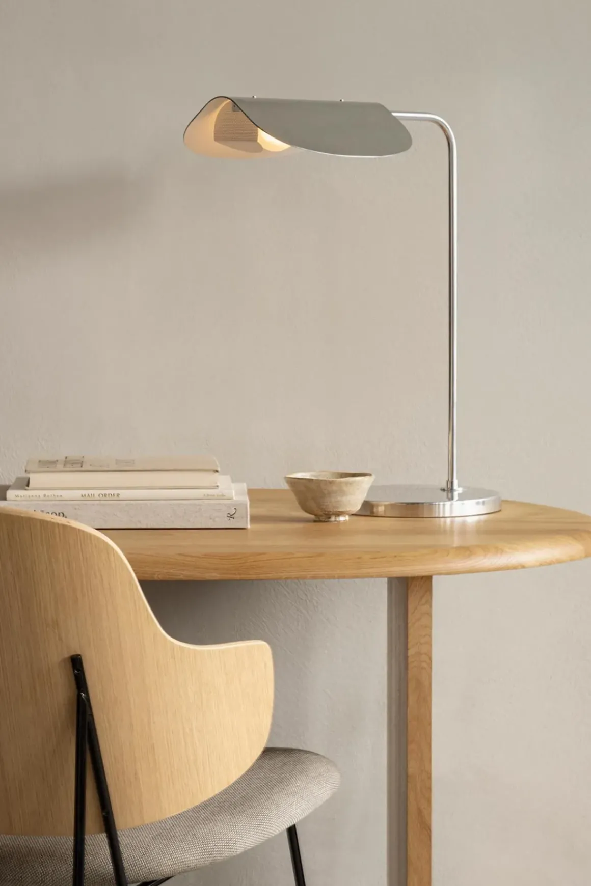 Skrivebord - Eclipse Desk, Natural Oiled Oak