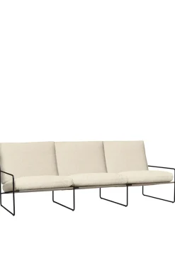 Sofa - Desert 3-seter Black/Pure Bouclé