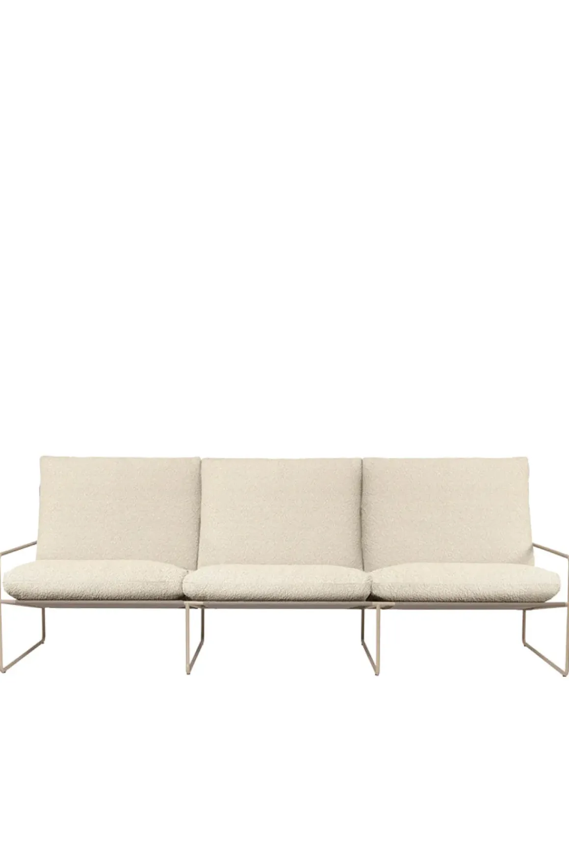 Sofa - Desert 3-seter Cashmere/Pure Bouclé