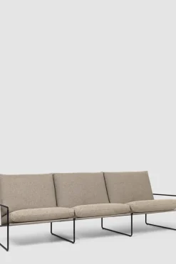 Sofa - Desert 3-seter Dolce, Black/Dark Sand