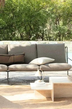 Sofa - Desert 3-seter Dolce, Black/Dark Sand