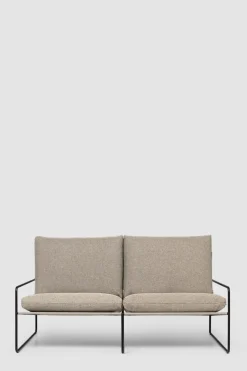 Sofa - Desert 2-seter Dolce, Black/Dark Sand