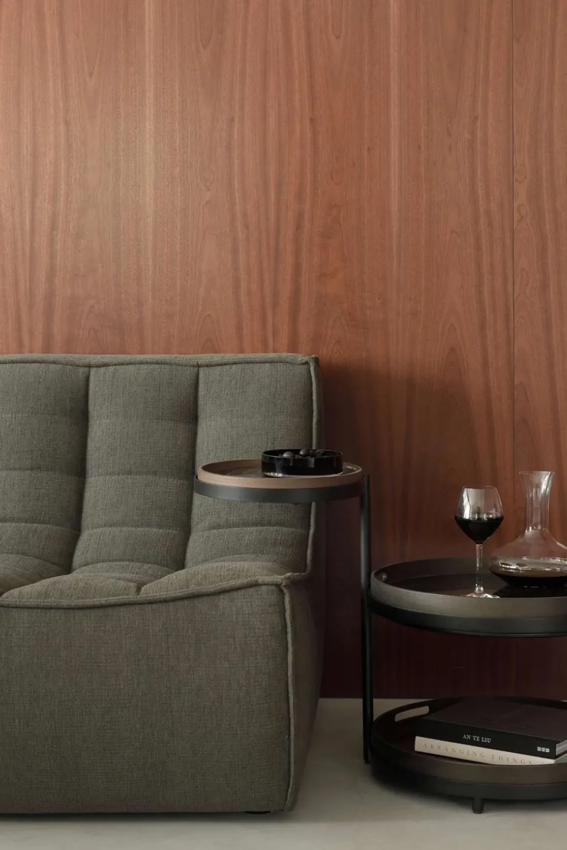 Sofa - N701 1-seter Eco Fabric Moss