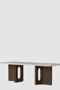 Sofabord - Androgyne Lounge Kunis Breccia Sand/Dark Stained Oak