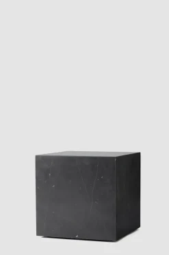 Sofabord - Plinth Cubic 40x40xh39cm Black Marble