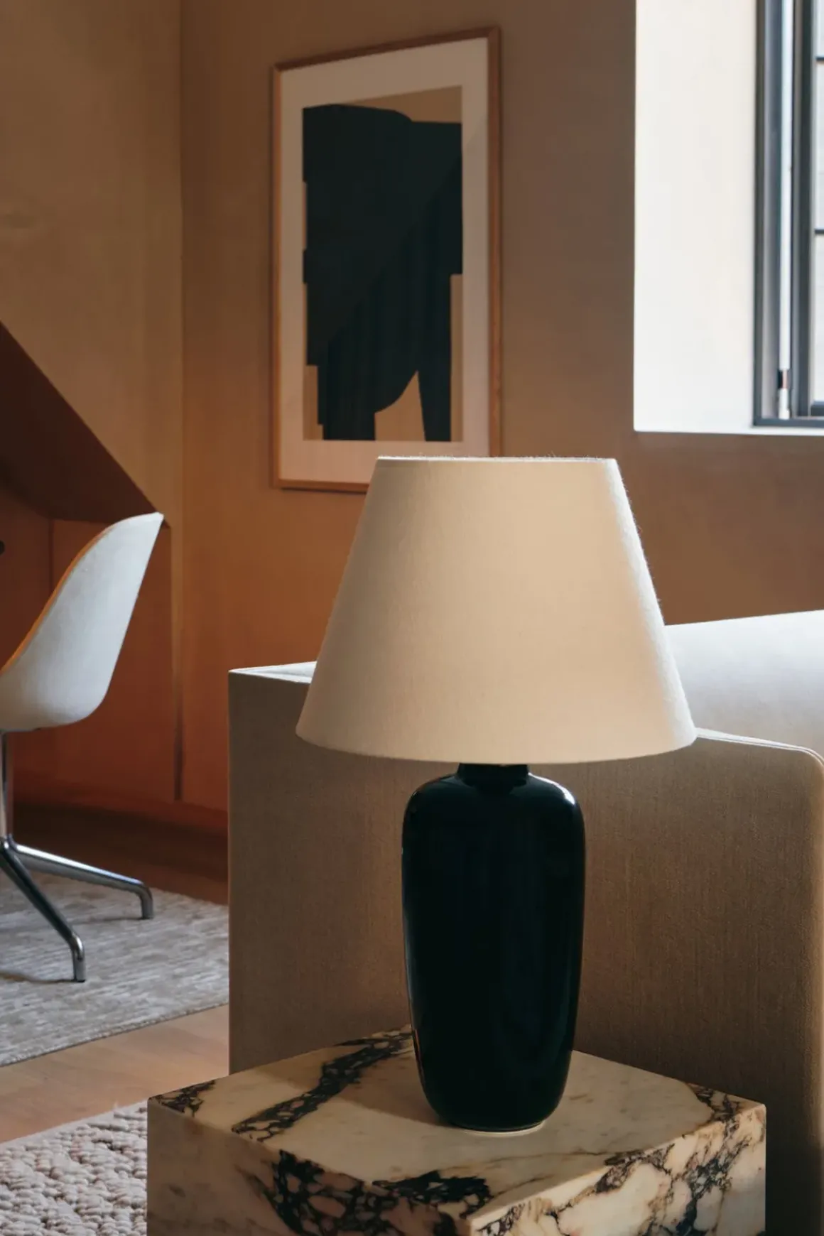 Sofabord - Plinth Cubic 40x40xh40 Rose Marble