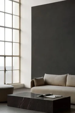 Sofabord - Plinth Grand 76x137xH27,5cm Nero Marquina