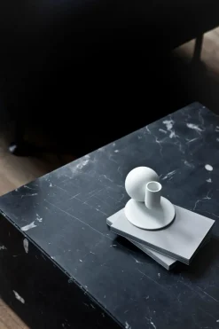 Sofabord - Plinth Grand 76x137xH27,5cm Nero Marquina