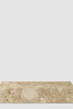 Sofabord - Plinth Grand 76x137xH27,5cm Kunis Breccia