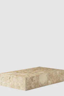 Sofabord - Plinth Grand 76x137xH27,5cm Kunis Breccia