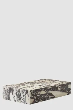 Sofabord - Plinth Grand 76x137xH27,5cm Calacatta Viola