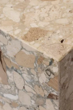 Sofabord - Plinth Low 60x100xh27 Kunis Breccia