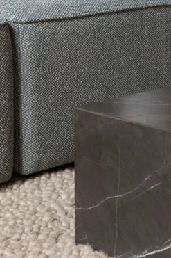 Sofabord - Plinth Low 60x100xh27cm Grey Kendzo Marble