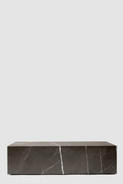 Sofabord - Plinth Low 60x100xh27cm Grey Kendzo Marble