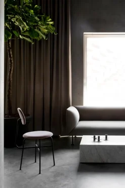 Sofabord - Plinth Low 60x100xh27cm White Marble