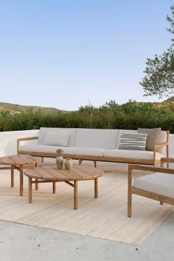 Sofabord - Quatro Outdoor 95x95xh35cm Teak