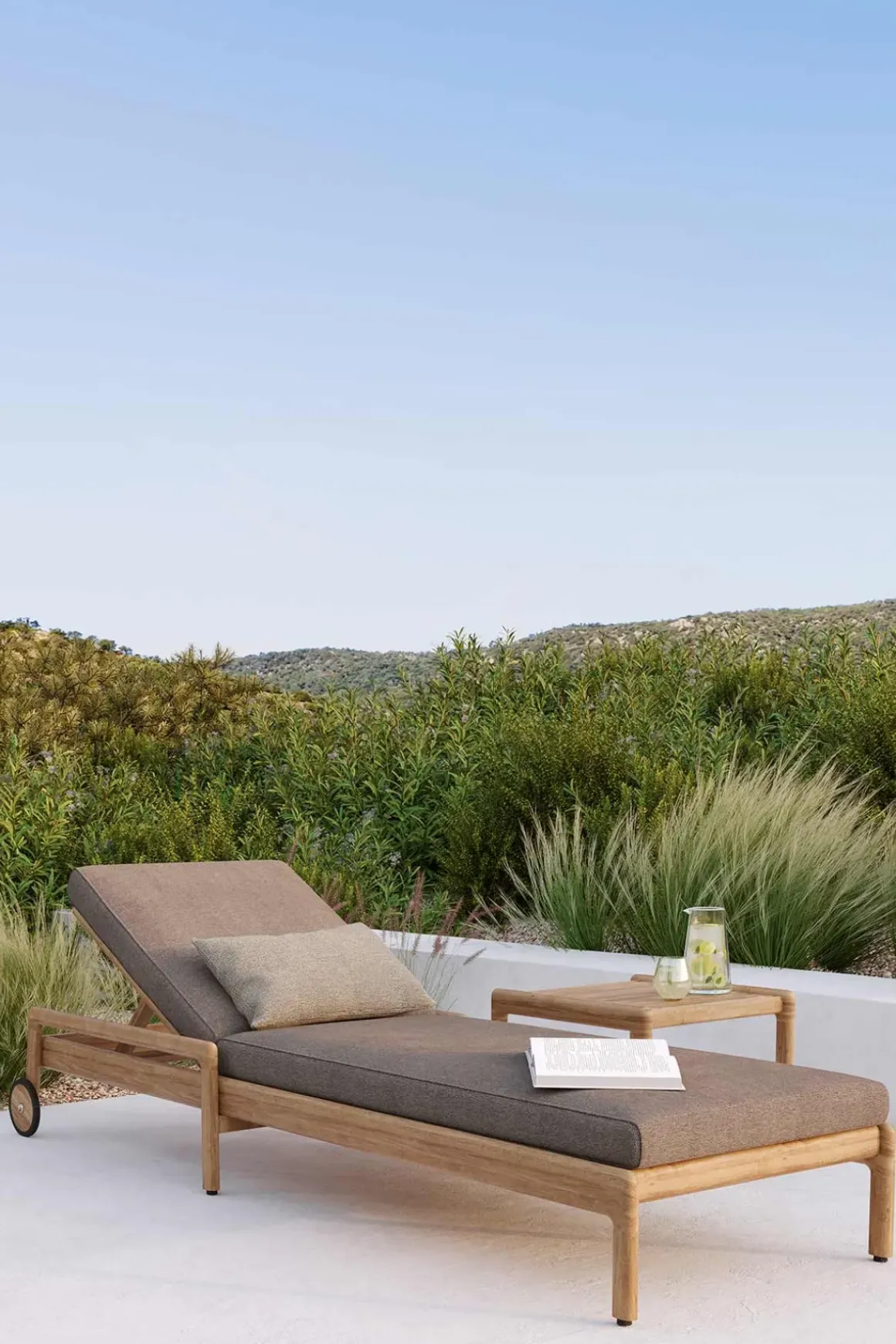 Solseng - Jack Outdoor Lounger Teak Mocha