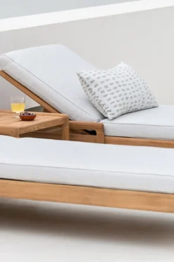 Solseng - Jack Outdoor Lounger Teak Off-White