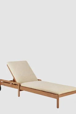 Solseng - Jack Outdoor Lounger Teak Natural