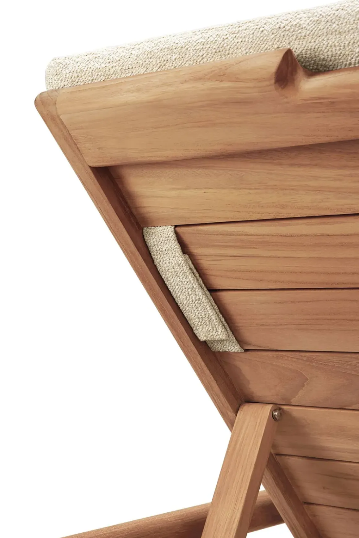 Solseng - Jack Outdoor Lounger Teak Natural