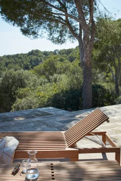 Solseng - Riviera 73,5x200xh33 cm Teak