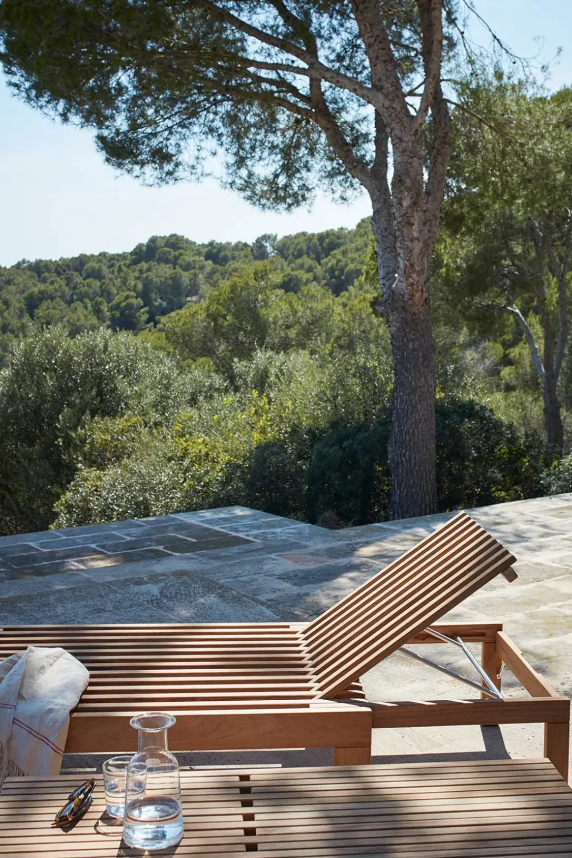 Solseng - Riviera 73,5x200xh33 cm Teak